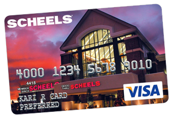 SCHEELS Visa Credit Card